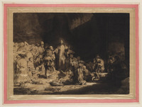 KG 03622
          <br/>
          Christus predikend (Honderdguldenprent) ( B 74 )
          <br/>
          <em>Baillie, William (1723-1792)</em>